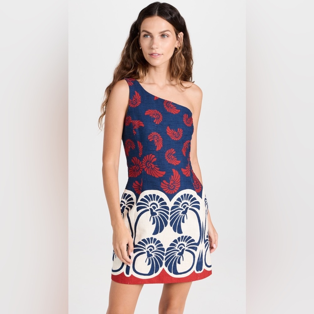 La DoubleJ Bold Shoulder Mini Dress